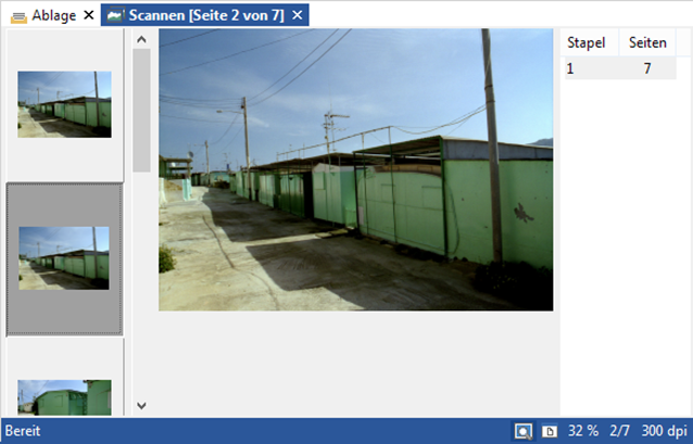 Stapelscannen Stapelscannen